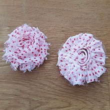 Fleur Tissus effiloch&eacute;e Fantaisie N&deg;76