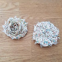 Fleur Tissus effiloch&eacute;e Fantaisie N&deg;89