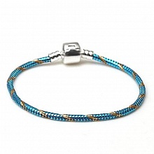 Bracelet Clip Europ&eacute;en 19 cm fermoir Lisse N&deg;27-01