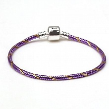 Bracelet Clip Europ&eacute;en 19 cm fermoir Lisse N&deg;27-02