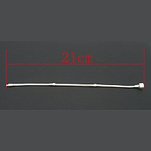 Bracelet Clip Europ&eacute;en 21 cm fermoir Lisse Plaqu&eacute; Argent 925