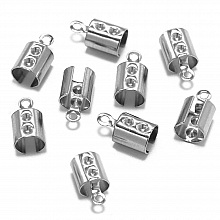 1 embout &agrave; coller &eacute;craser pincer plier 3mm x 8mm en acier inoxydable