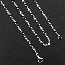 Collier N&deg;13 en acier inoxydable 45 cm