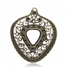 Support Cabochon N&deg;03 Bronze