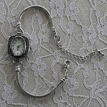 Bracelet Cha&icirc;ne pour Cadran de Montre Style Europ&eacute;en avec Fermoir Mousqueton 8.5 X 9.5 Cm