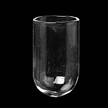 Boules en verre tube 01 de 24mm 5 pi&egrave;ces