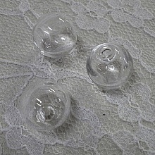 Boules en verre &agrave; remplir ronde de 10mm 10 pi&egrave;ces