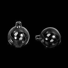 Boules en verre ronde &agrave; remplir fiole de 25mm 3 pi&egrave;ces
