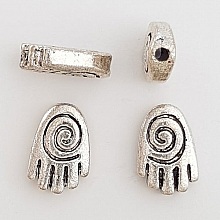 Breloque Main N&deg;07 Argent x 60 pi&egrave;ces