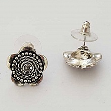 Support Boucle d'oreille Puce N&deg;100 x 1 Paire