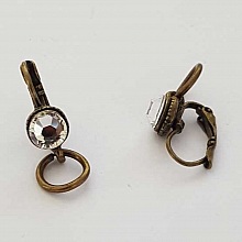 Support Boucle d'oreille Dormeuse N&deg;111 x 1 Paire