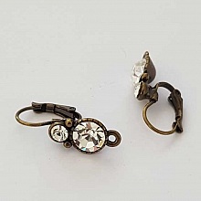 Support Boucle d'oreille Dormeuse N&deg;113 x 1 Paire