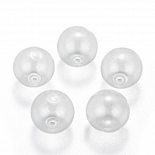 Boules en verre ronde de 28mm 10 pi&egrave;ces