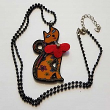 Collier chat N&deg;01