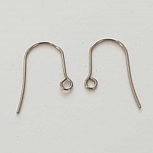 Support Boucle d'oreille Hame&ccedil;on Acier Inoxydable N&deg;02-02 X 5 Paires