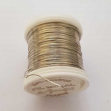 Bobine Fil M&eacute;tal 20 m&egrave;tres Diam 0.40 mm