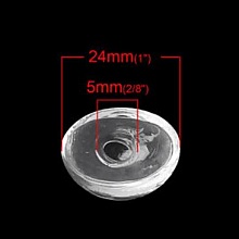 10 Boules en verre Ovale &agrave; remplir