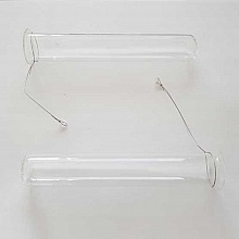 Tube &agrave; Essai - Eprouvette Verre transparent 2,5cm x 15cm