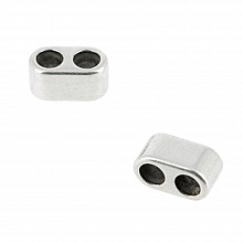 Passant 5 mm en Zamak N&deg;09 Argent Double