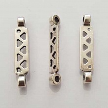 Passant 03 mm en Zamak Argent N&deg;02