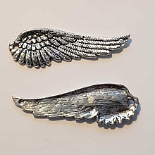 Breloque Aile N&deg;003 Argent