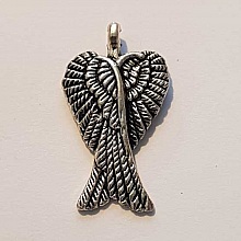 Breloque Aile N&deg;007 Argent
