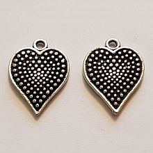 Breloques C&oelig;ur N&deg;61 Argent