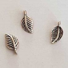 Breloque Fleur M&eacute;tal N&deg;150 Argent