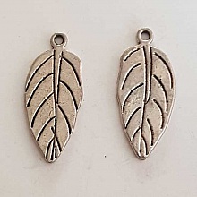 Breloque Fleur M&eacute;tal N&deg;160 Argent