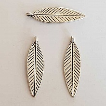 Breloque Fleur M&eacute;tal N&deg;161 Argent
