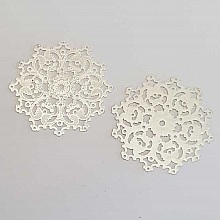 Estampe N&deg;32 Rond 27 mm Argent