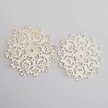 Estampe N&deg;32 Rond 38 mm Argent Lot 2 pi&egrave;ces