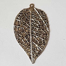 Estampe N&deg;31 Feuille 46 mm Argent