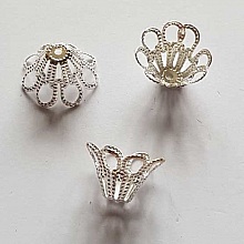 Coupelle calotte N&deg;33 Argent 14 x 9 mm
