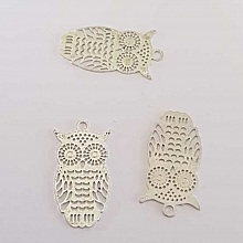 Breloque Chouette N&deg;41 Argent