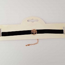 Collier Ras De Cou Velours Noir N&deg;02