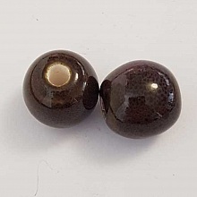 Perle C&eacute;ramique Emaill&eacute;e 20 mm N&deg;01