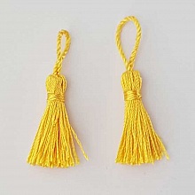 Pompon 60 mm N&deg;03 Jaune Fonc&eacute;