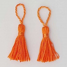 Pompon 60 mm N&deg;08 Orange Fonc&eacute;