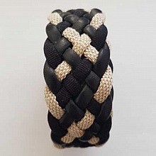 0.80 m&egrave;tre cuir tress&eacute; n&deg;17 30 mm
