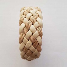 0.84 m&egrave;tre cuir tress&eacute; n&deg;11 30 mm