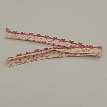 22 cm Ruban Biais Multi-Fleurs et Dentelle N&deg;07