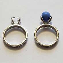 Bague R&eacute;glable Argent N&deg;03