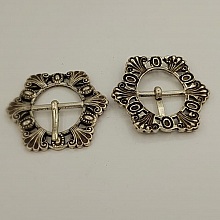 Boucle de ceinture Argent en Zamac N&deg;05