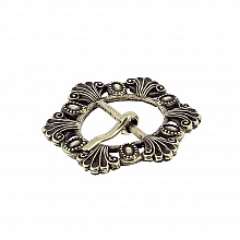 Boucle de ceinture Vieux Laiton en Zamac N&deg;05