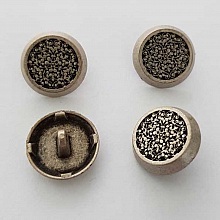 Bouton Argent N&deg;11 de 20 mm Rond