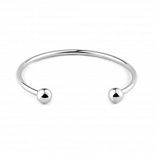 Bracelet Rigide Acier Inoxydable N&deg;10 Argent