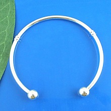 Bracelet Rigide N&deg;05 Argent 19 cm