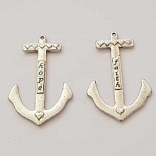 Breloque ancre N&deg;06 Argent