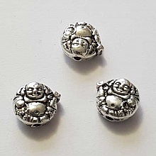 Breloque Bouddha N&deg;03 10 mm Argent